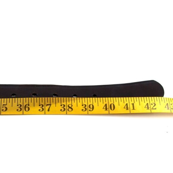 Fossil BLACK BROWN GENUINE LEATHER 1 3/4"Wd CASUAL DRESS REVERSIBLE BELT L (25M - Picture 12 of 16